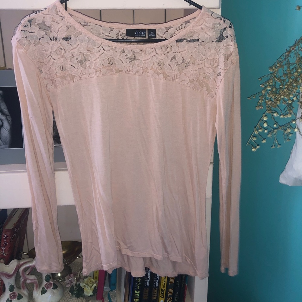 Light pink long sleeve